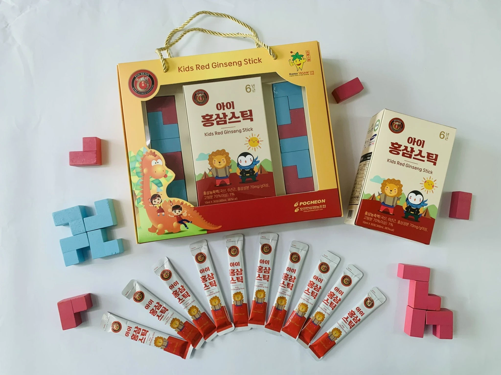 Hồng sâm dành cho trẻ em dạng thanh - Kids red ginseng stick