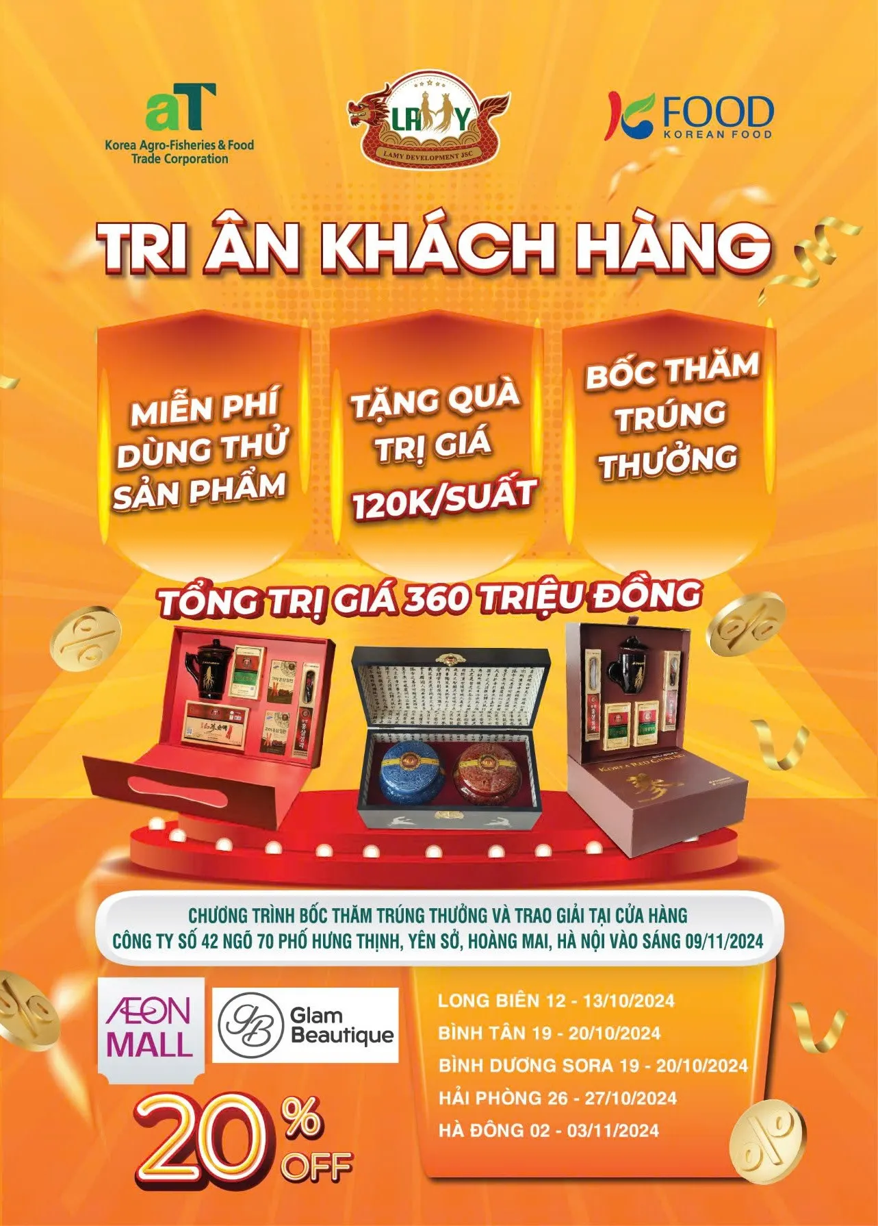 Chương Trình Tri Ân Khách Hàng - Cảm Ơn Bạn Đã Đồng Hành Cùng Chúng Tôi!