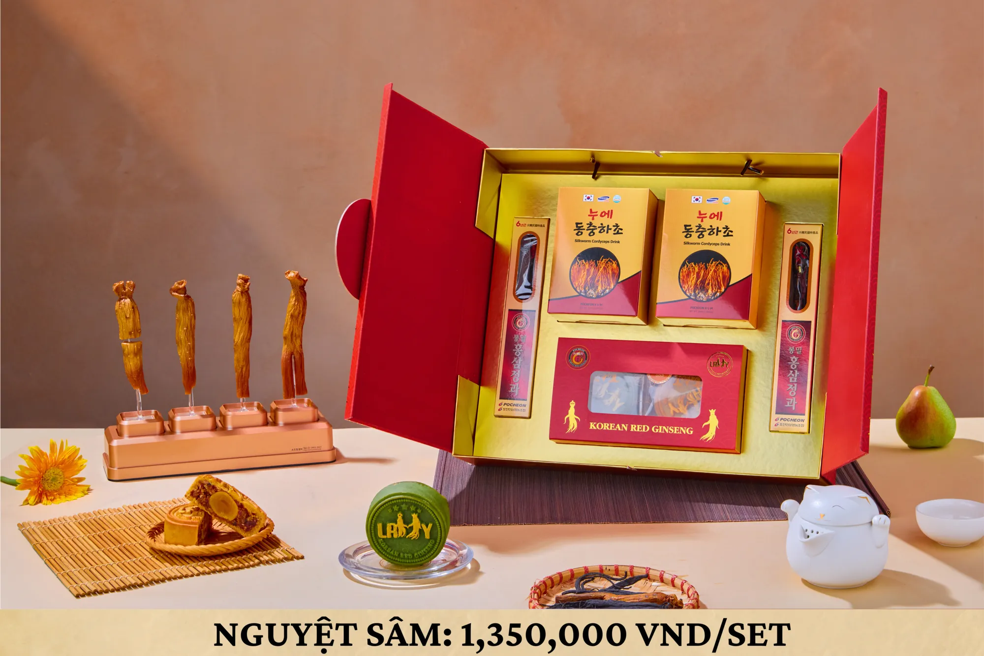 🎁 Set Quà Nguyệt Sâm – Vẹn Tròn Sức Khỏe, Trọn Vẹn Đoàn Viên 🎁