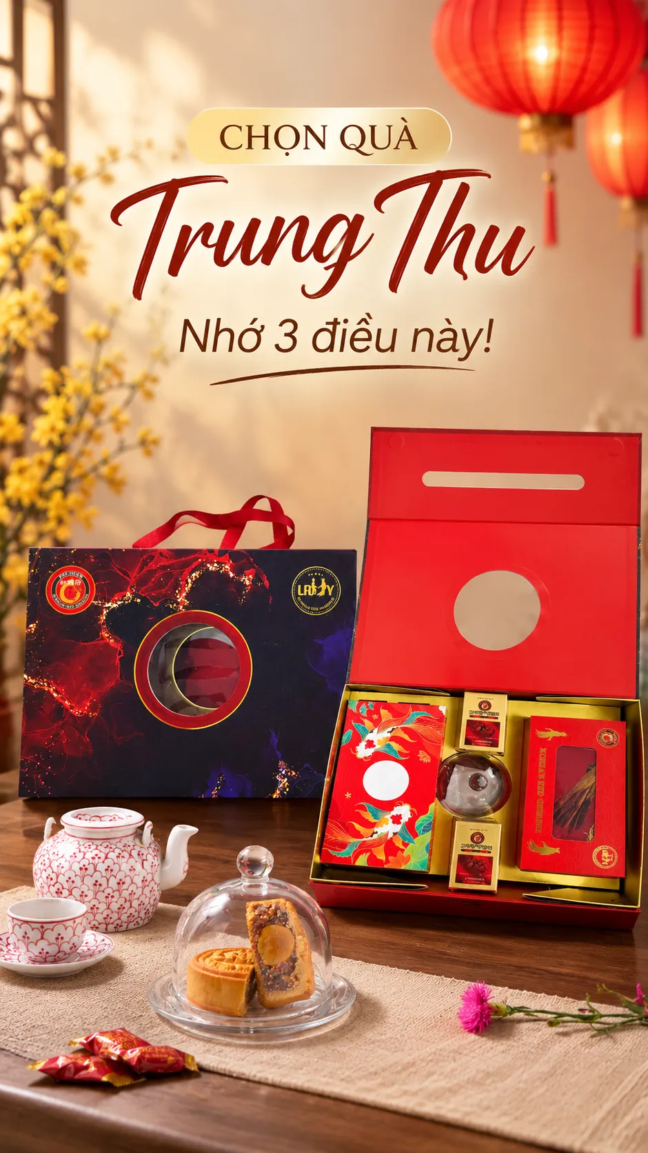 💡 3 ĐIỀU NÊN CÂN NHẮC KHI CHỌN QUÀ TRUNG THU 🌕