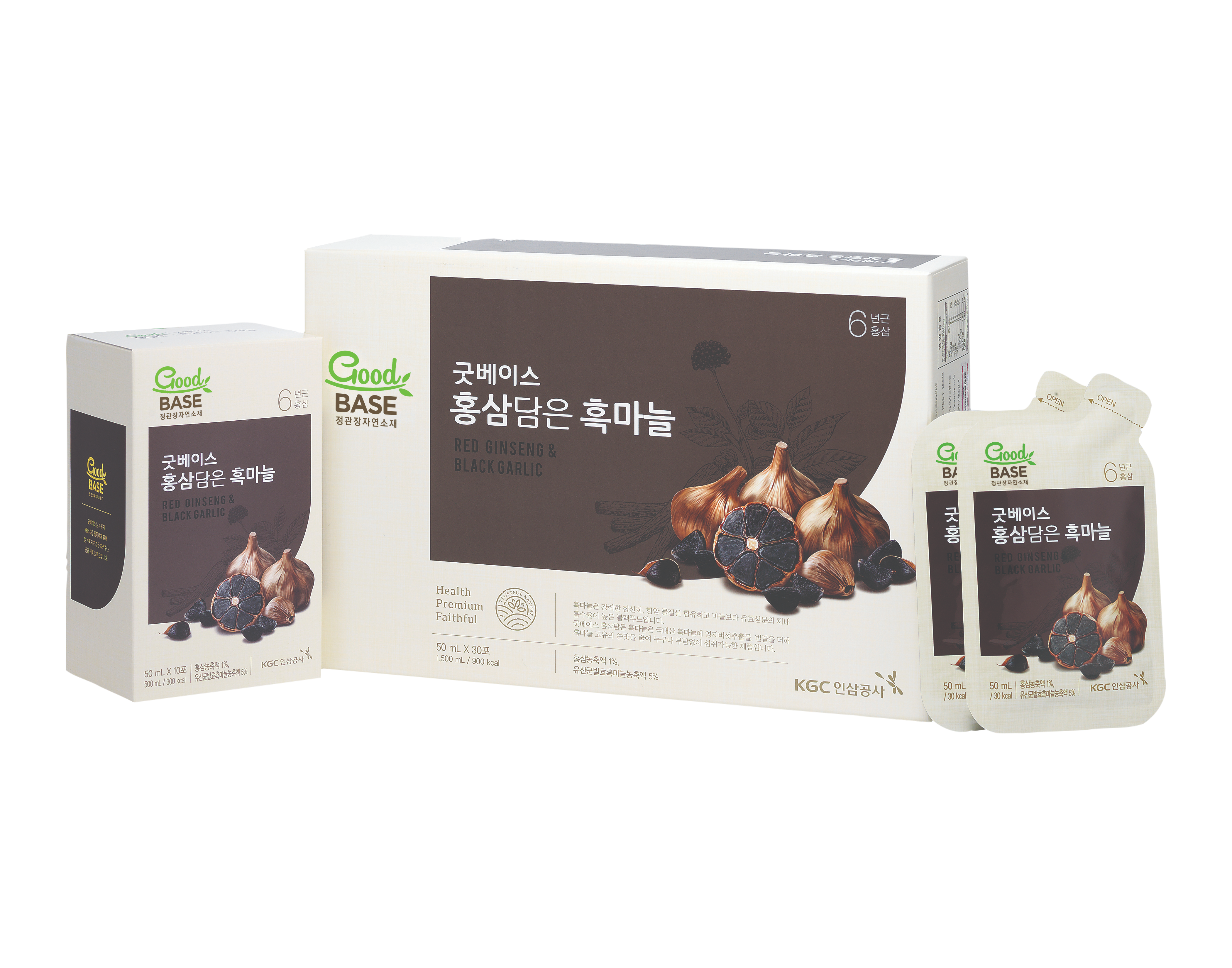 Nước Hồng Sâm Goodbase Tỏi Đen KGC Cheong Kwan Jang (50ml x 30 gói)